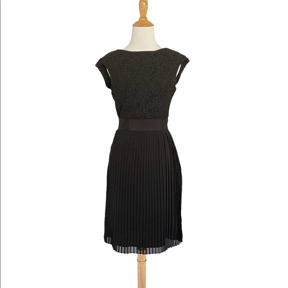 Black Ted Baker London Aliana Lace dress